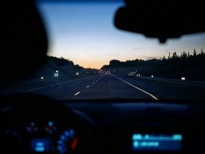 car travelling many miles